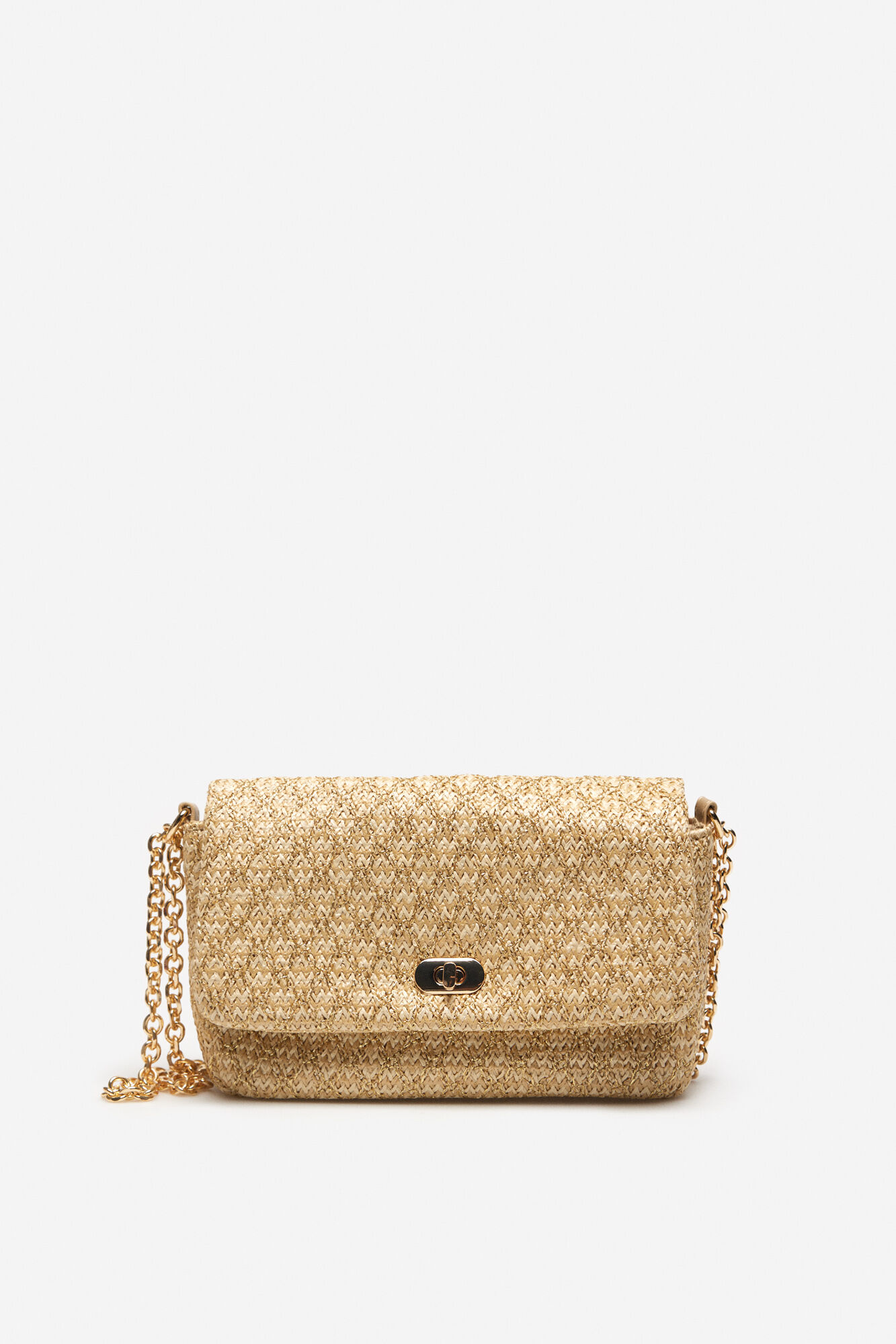Bolso bucket rafia de papel Accessoires pour femme Cortefiel