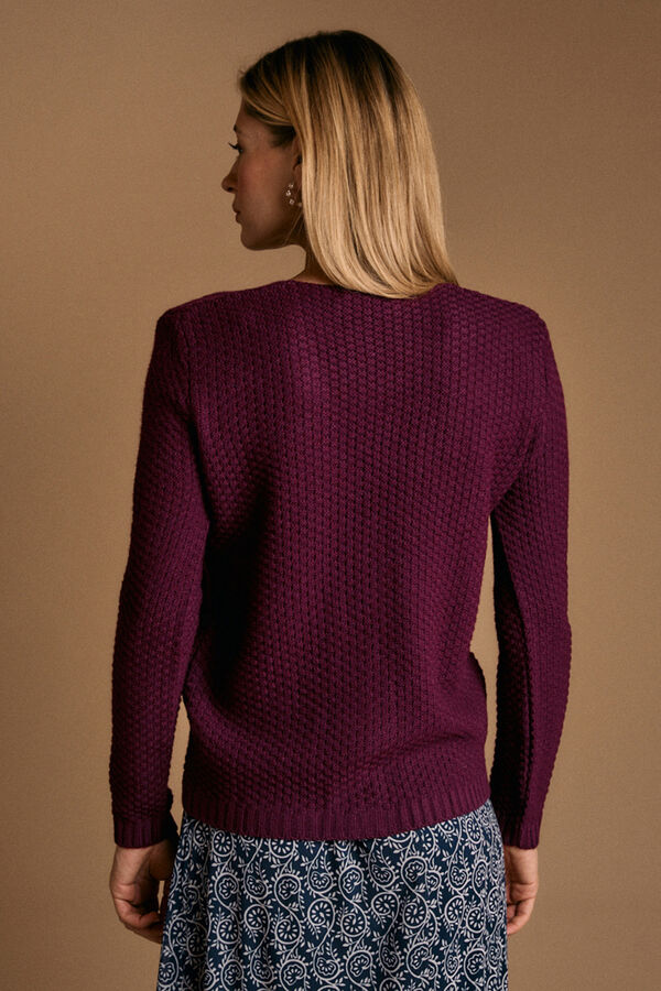 Polín Et Moi Cardigan de berinjela Gimone Granada