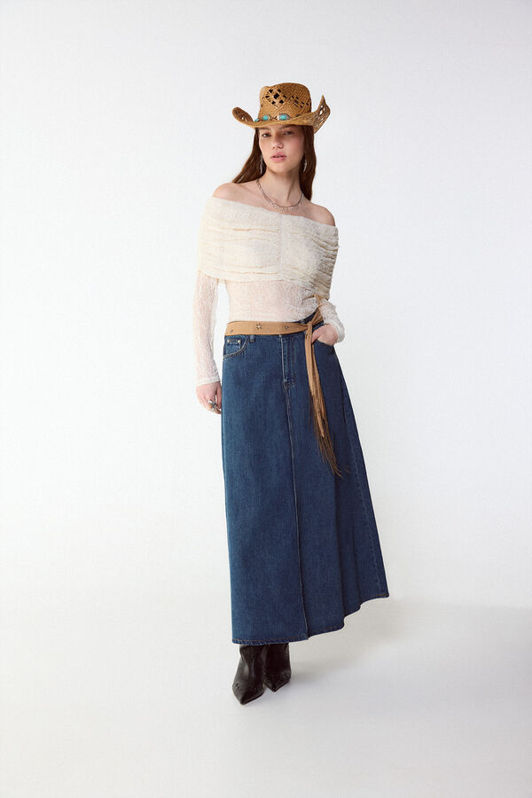 Slowlove Top lencero Marfil