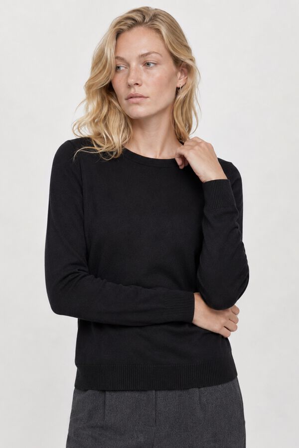 Object Camisola soft touch Preto