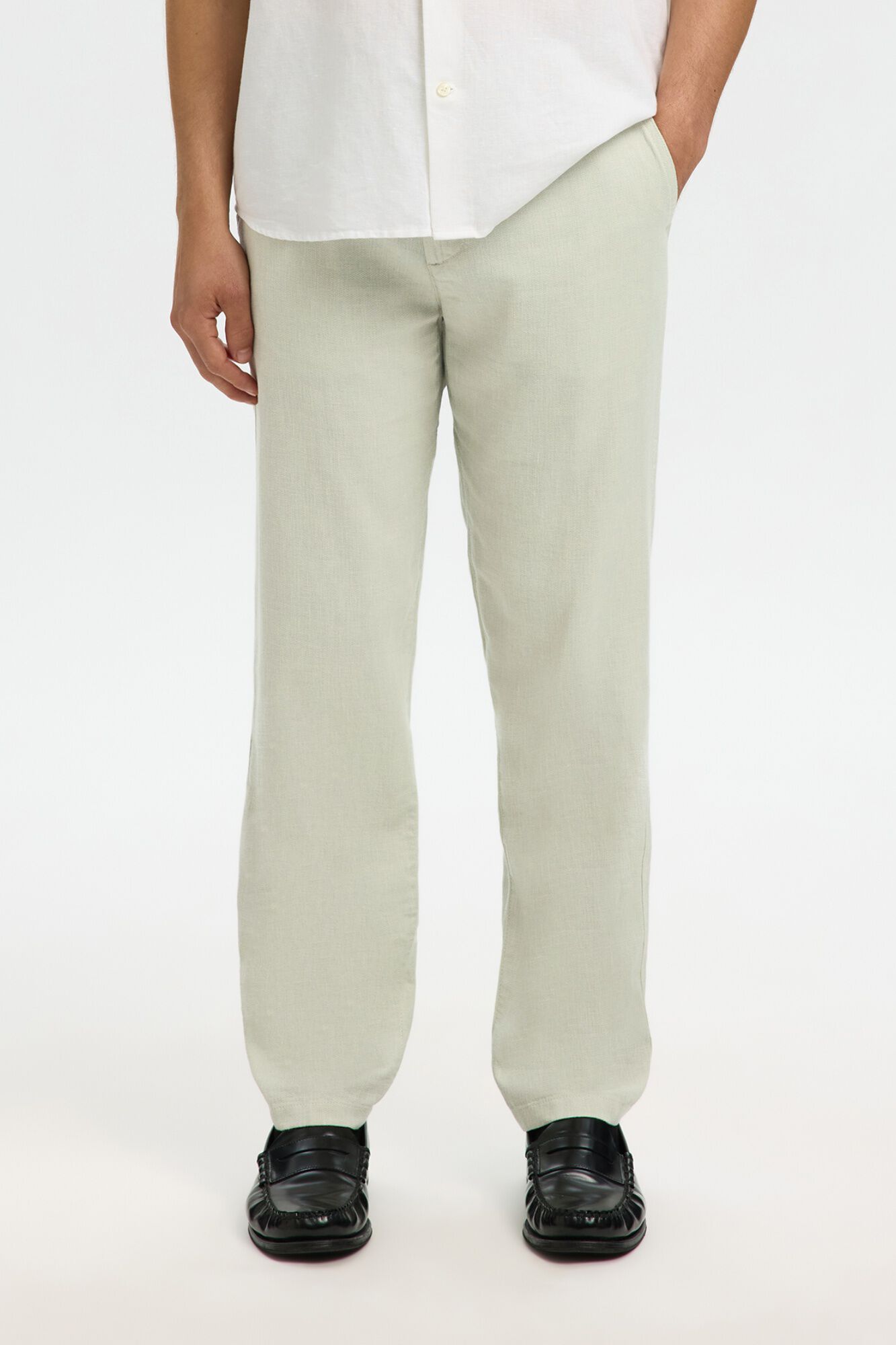 Selected Linen chinos