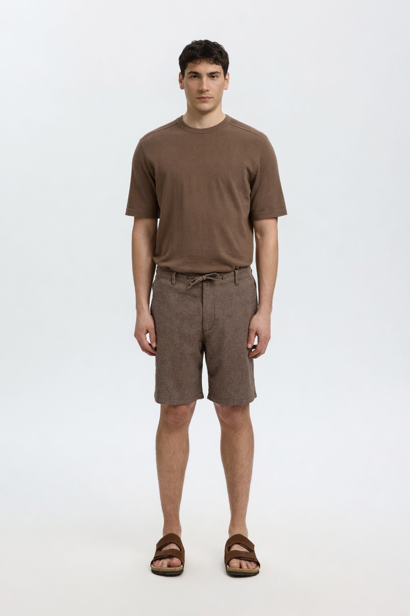 Selected Pantal&oacute;n corto de lino