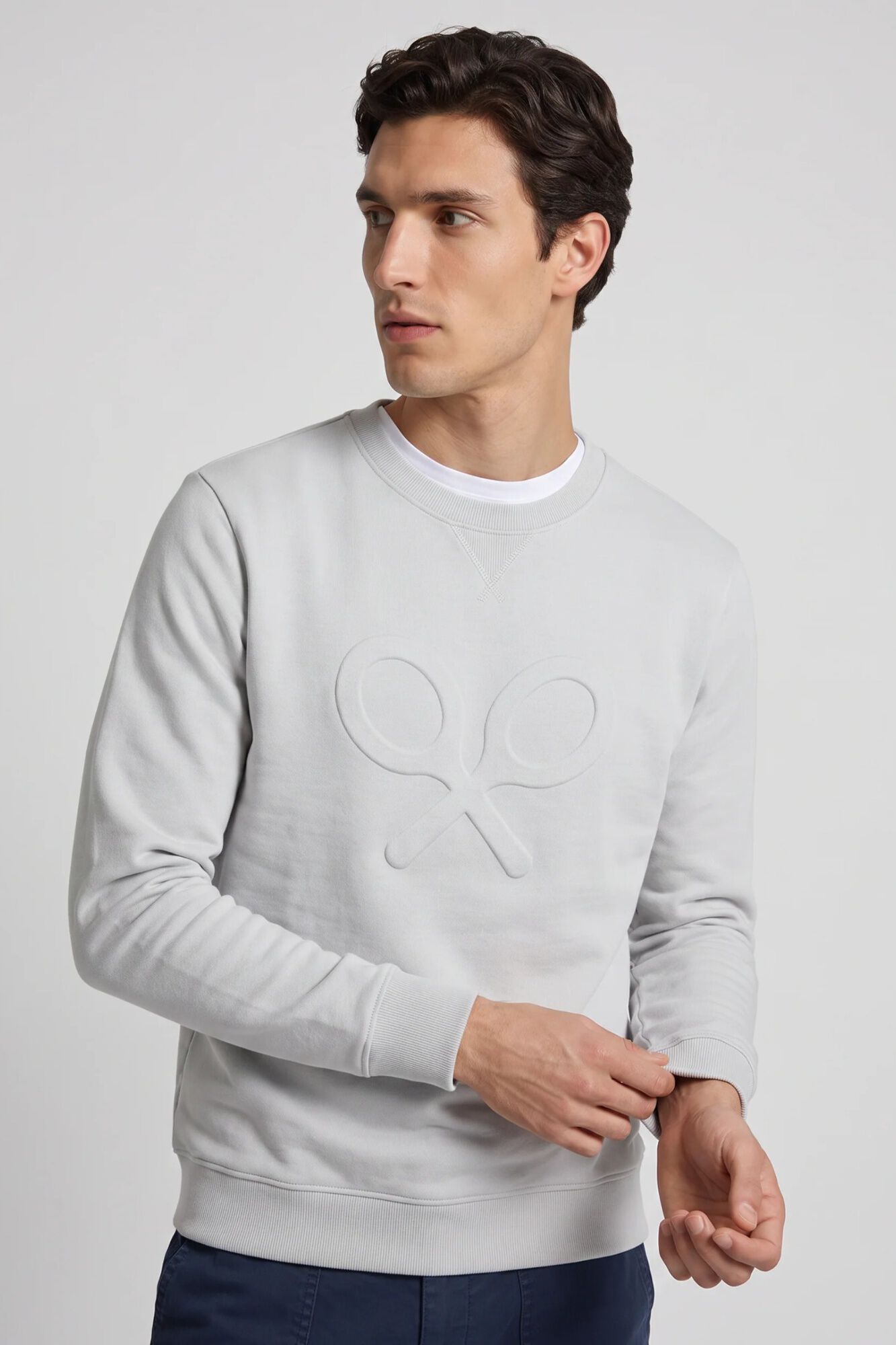 Silbon Classic embossed logo sweatshirt