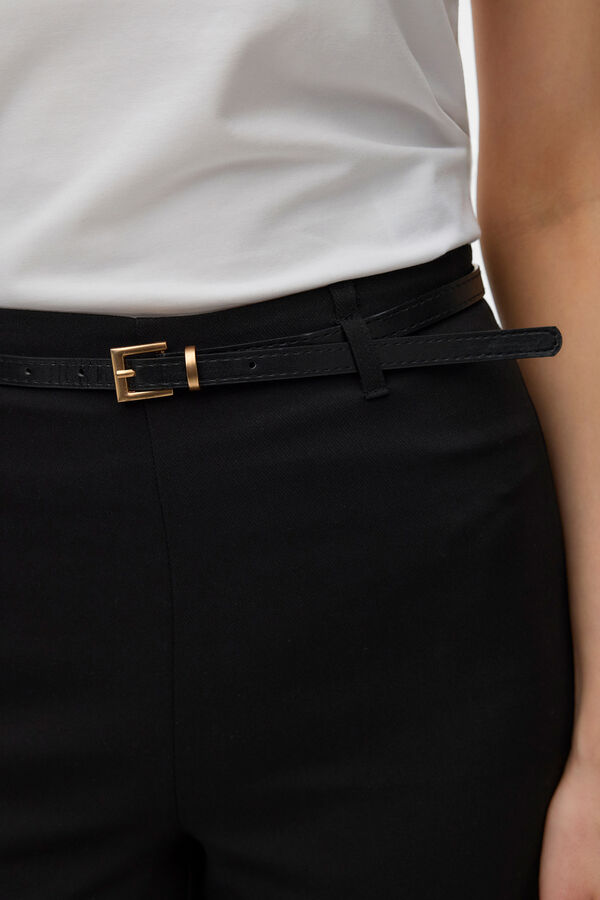 Vero Moda Cal&ccedil;a culotte de vestir Preto