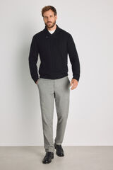 Jack & Jones Cotton regular chinos Grey