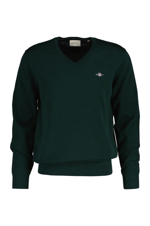 Gant Camisola de gola redonda Verde