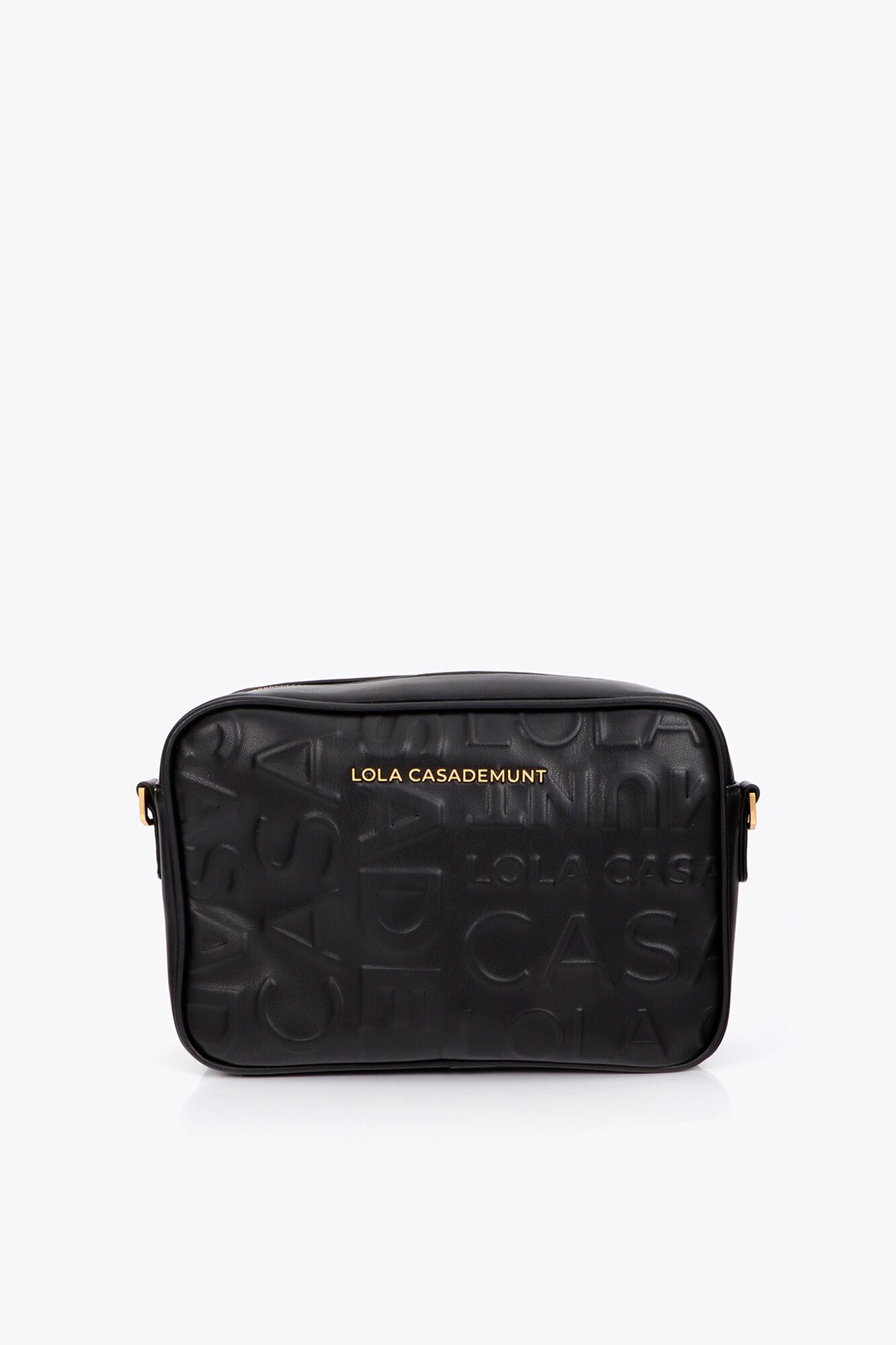 Lola Casademunt Bolsa a tiracolo b&aacute;sica monograma
