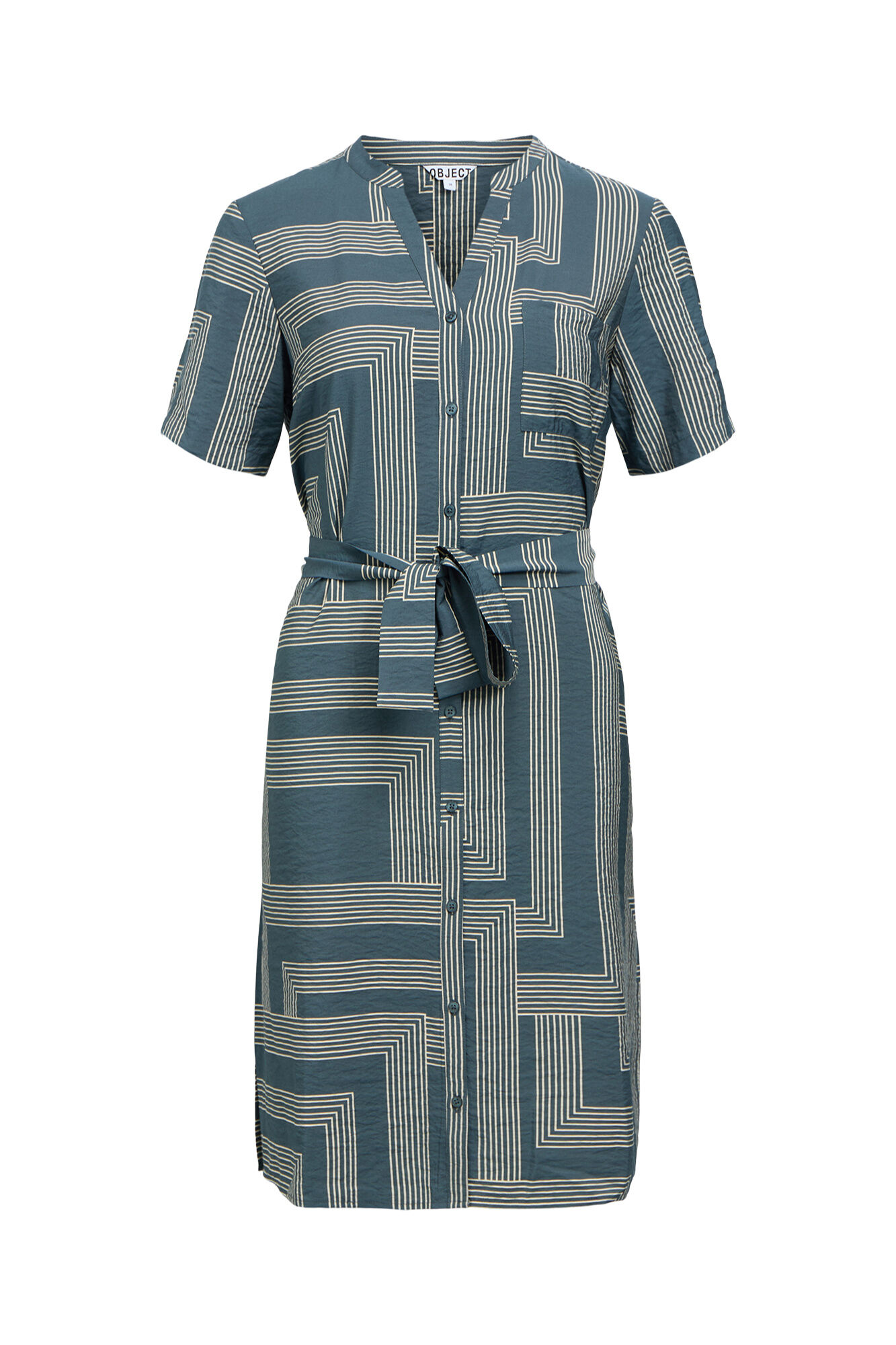 Object Vestido corto estampado