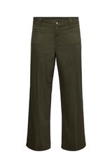 Vero Moda Curve Cal&ccedil;a com bolsos frontais Verde