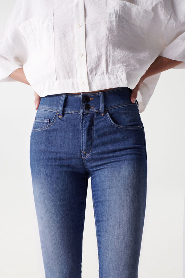 Cortefiel Secret push-in skinny jeans Blue