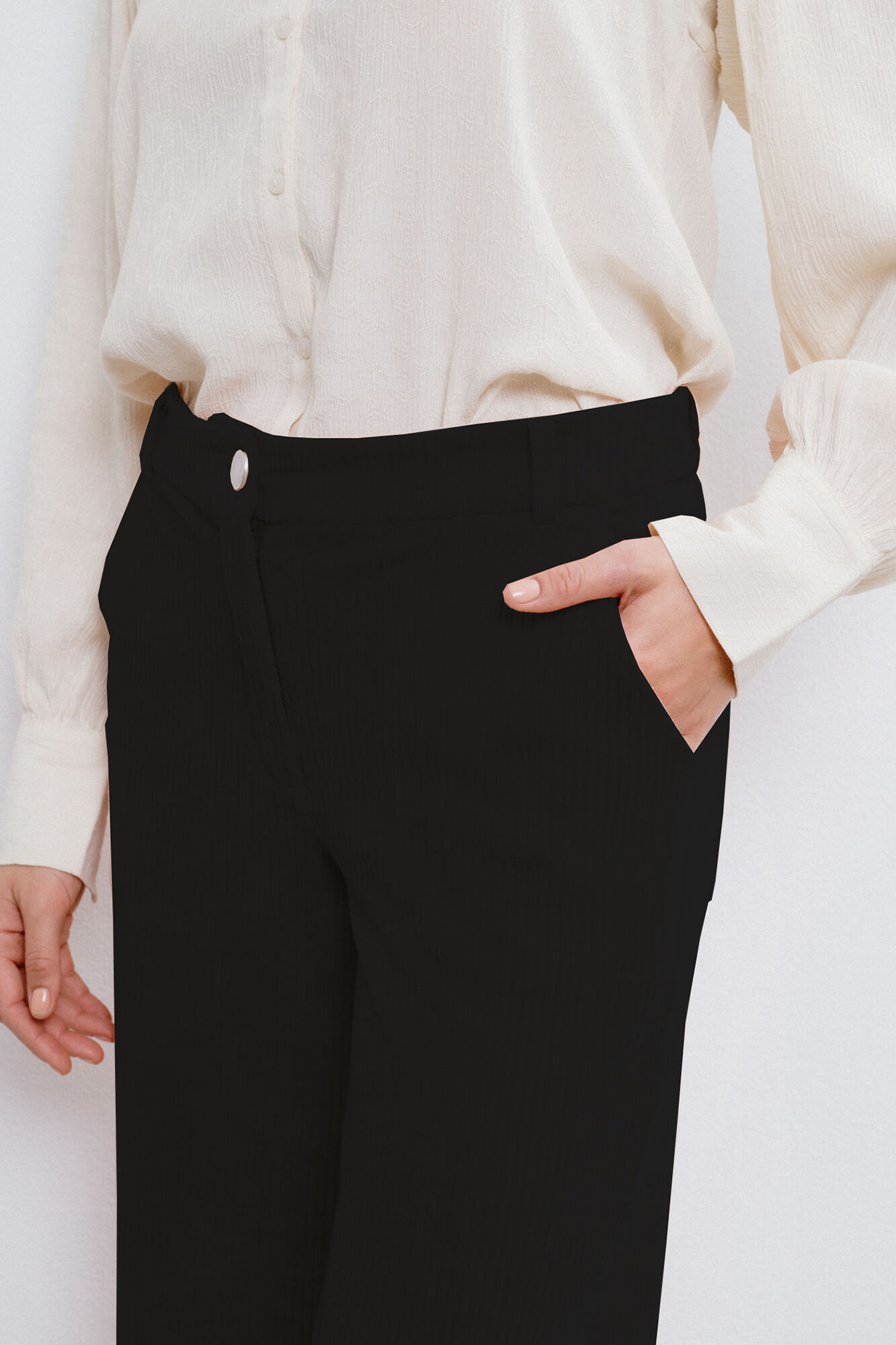 Vila Cal&ccedil;a compridas de veludo cotel&ecirc;