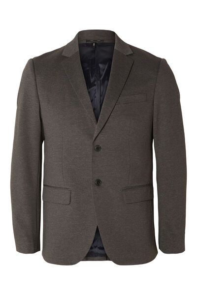 Cortefiel Slim fit, jumper-style blazer Grey
