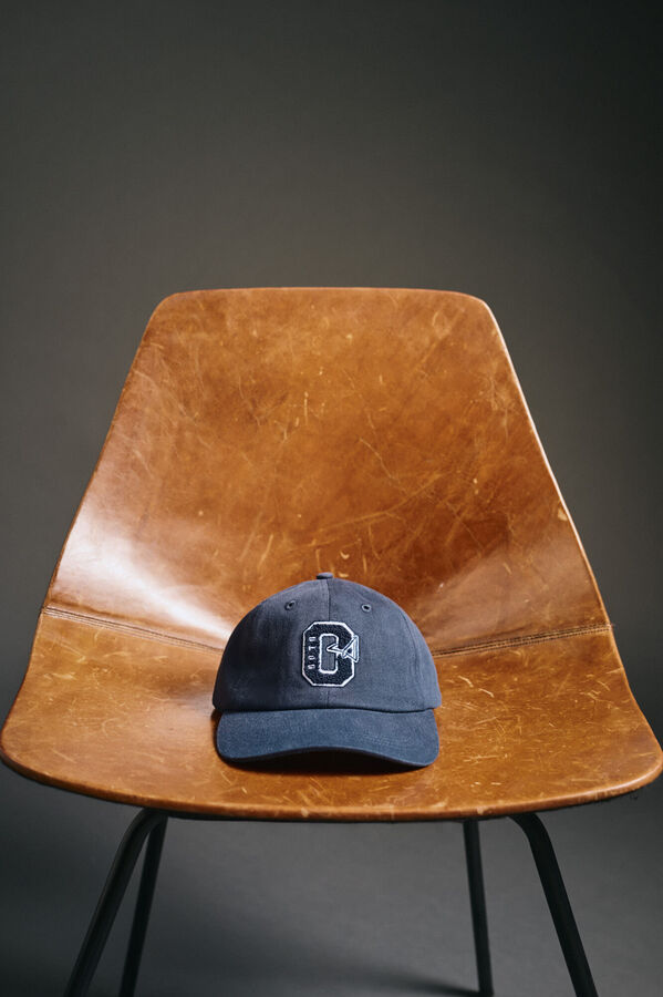 OOTO Boné com viseira de têxtil Azul