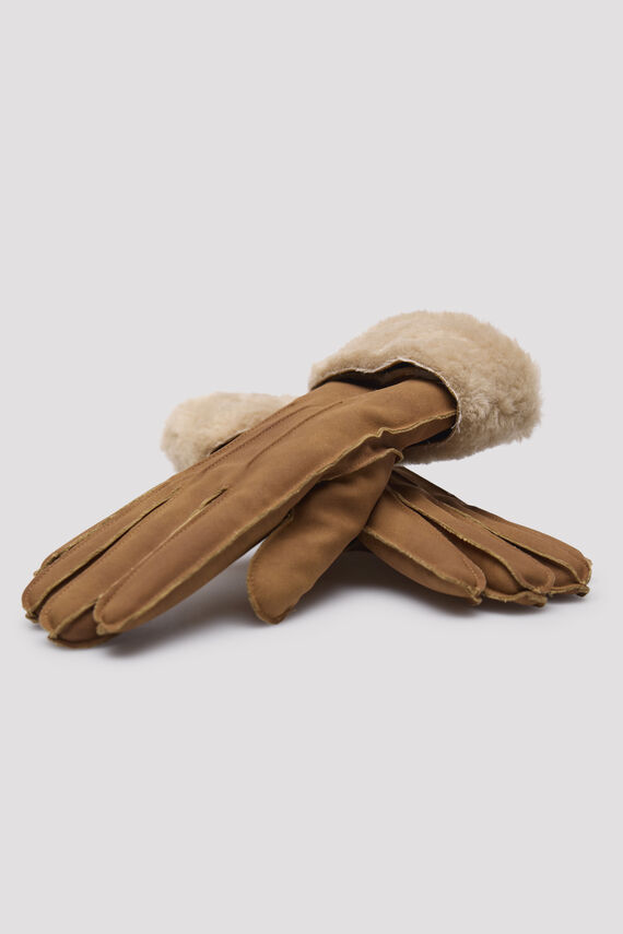 Guantes efecto pelo