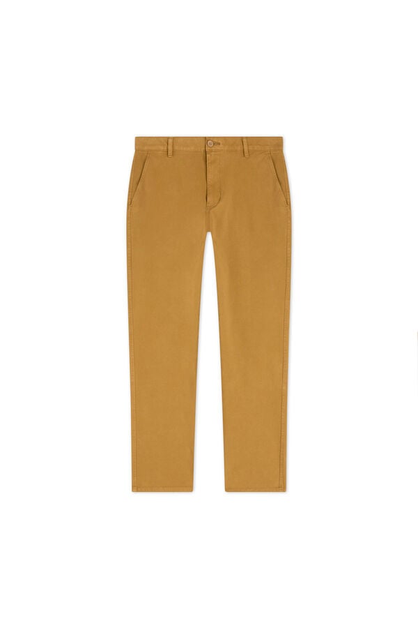Dockers Cal&ccedil;as chino slim Ultimate Tostado