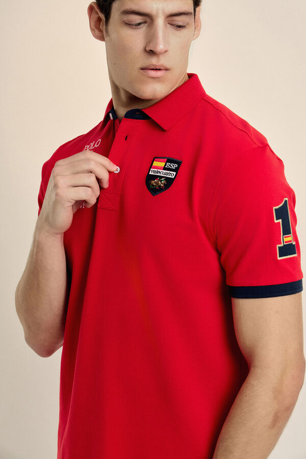Valecuatro Espanha Polo Vermelho