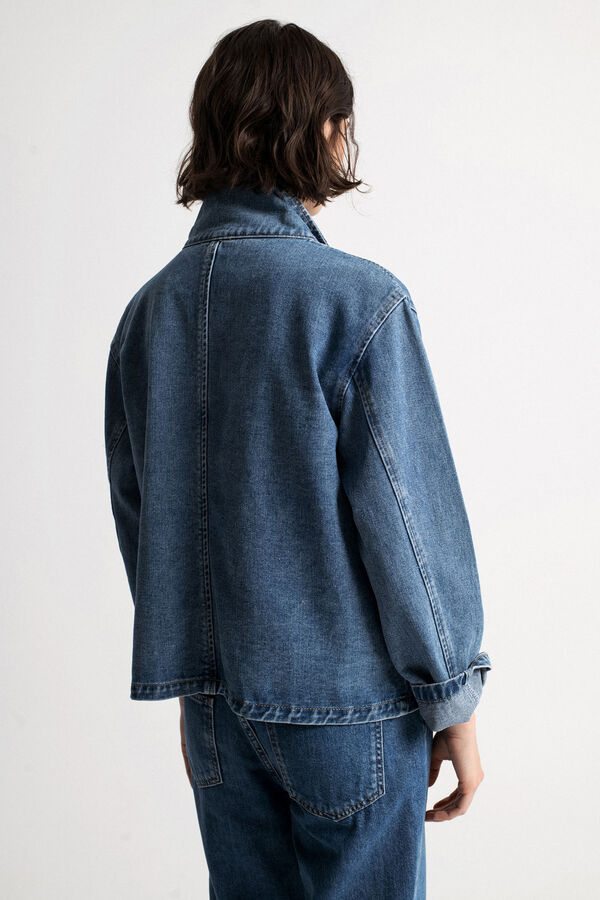 Object Jaqueta jeans trespassada Azul