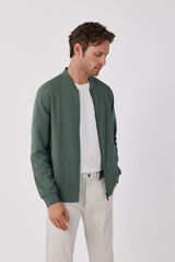 Cortefiel Structure cardigan Kaki