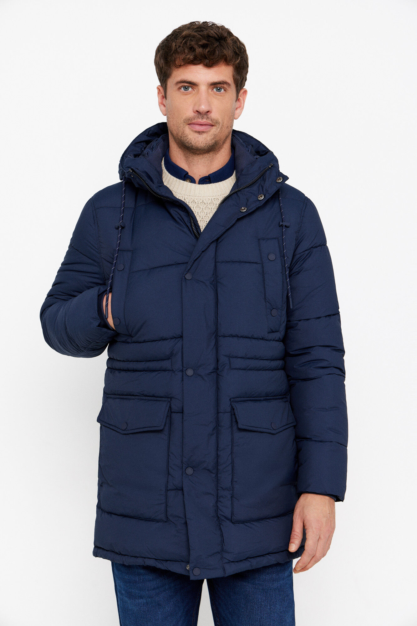 Cortefiel abrigos hombre rebajas deals