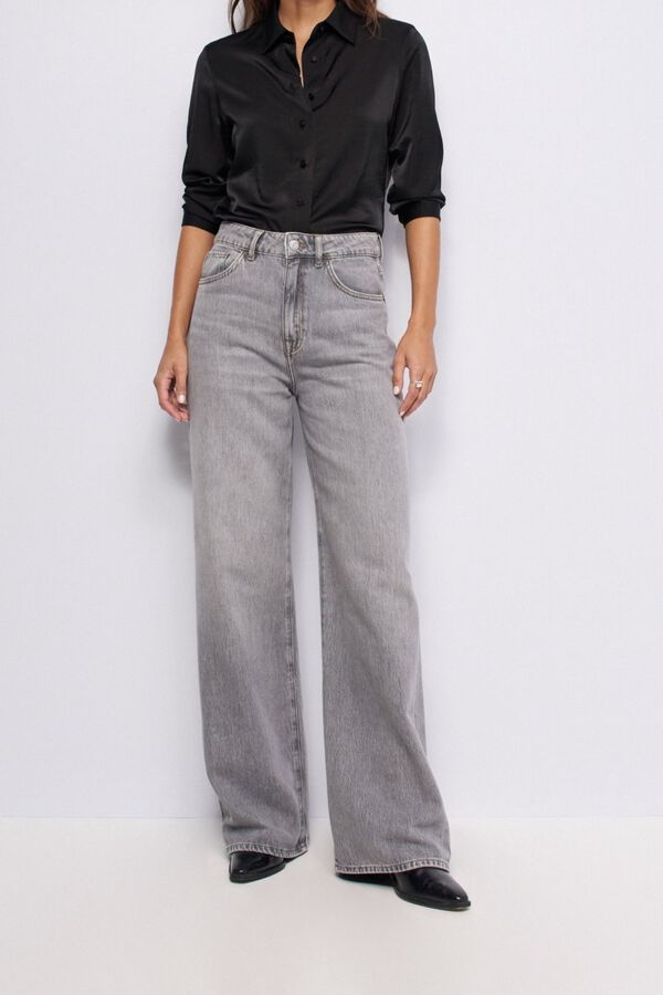 Salsa Jeans Jeans wide leg Cinzento