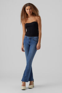 Cortefiel Flared jeans  Blue