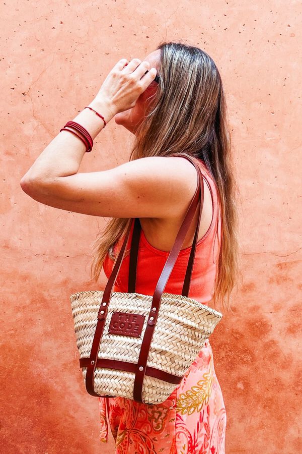 The Code Rodeo basket bag Dark brown