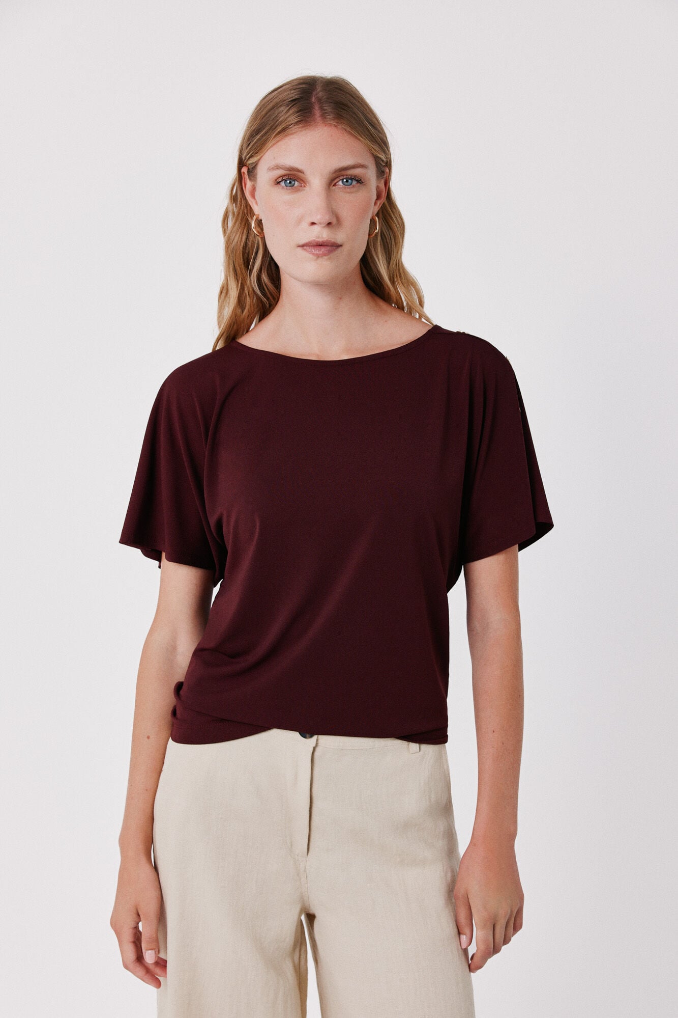 Cortefiel Fluid basic top