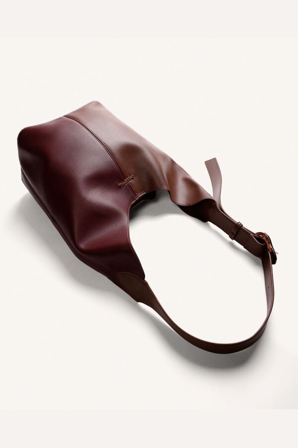Gioseppo Mala maxi bucket Castanho