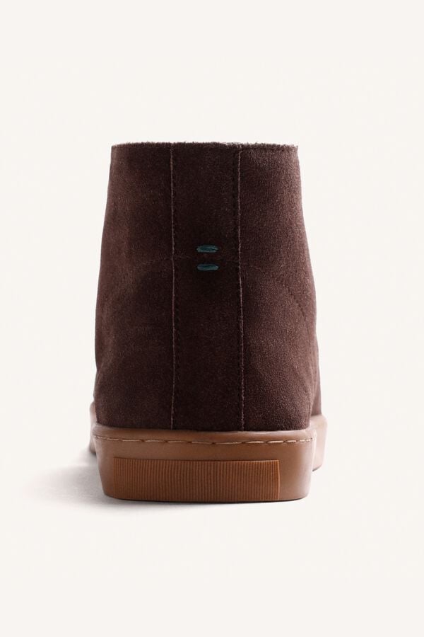 Gioseppo Botins de pele Castanho