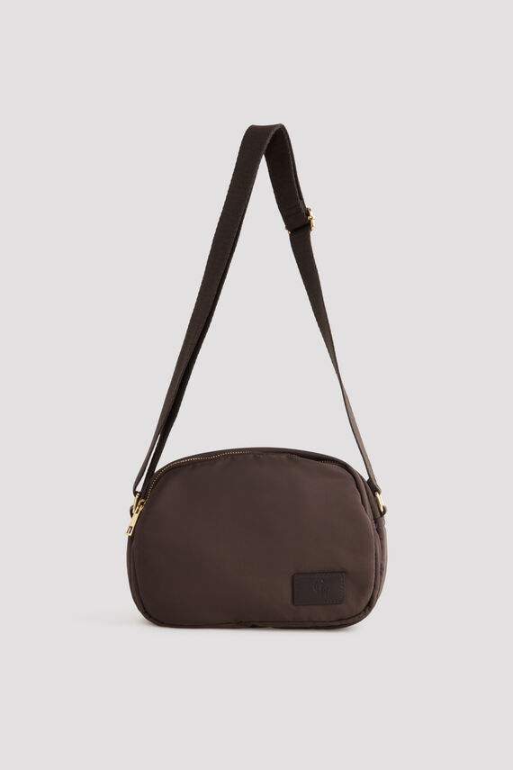 Bolso bandolera tejido acolchado