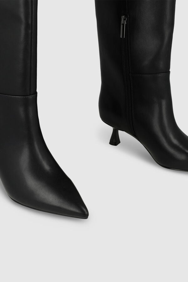 Lodi Botas altas com cano largo Preto