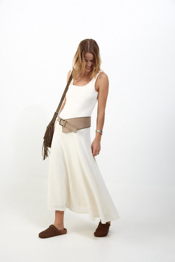 Vestido tirantes estructura