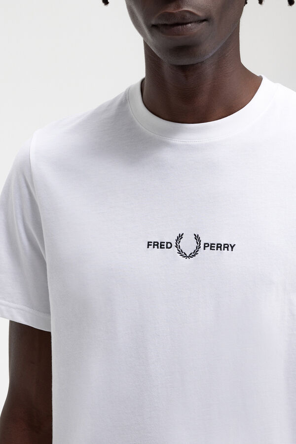 Fred Perry Camiseta manga curta Fred Perry Branco