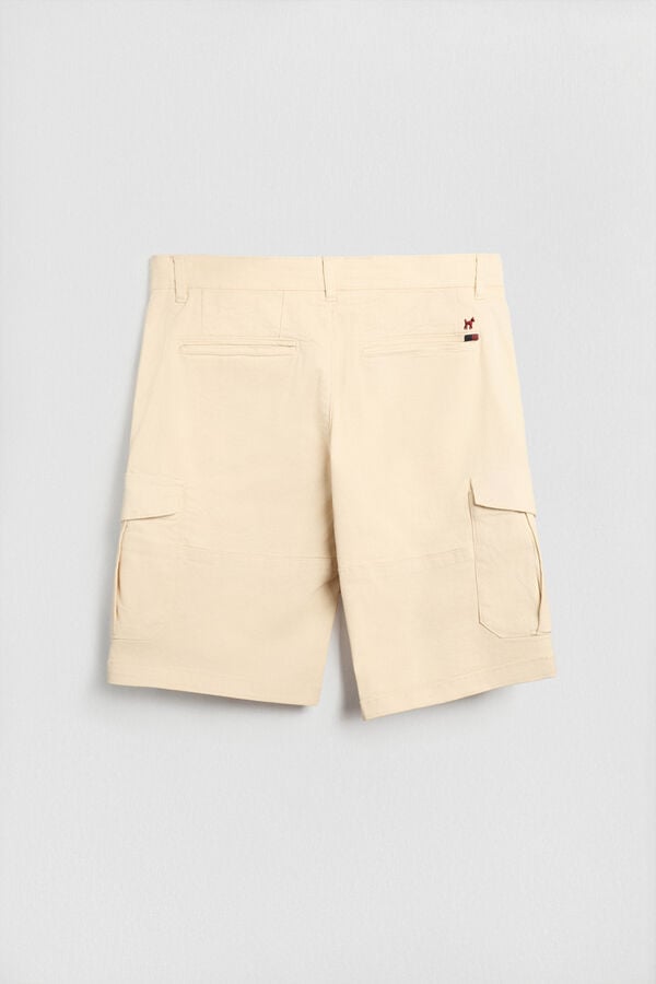 Williot Cargo Bermuda shorts Beige