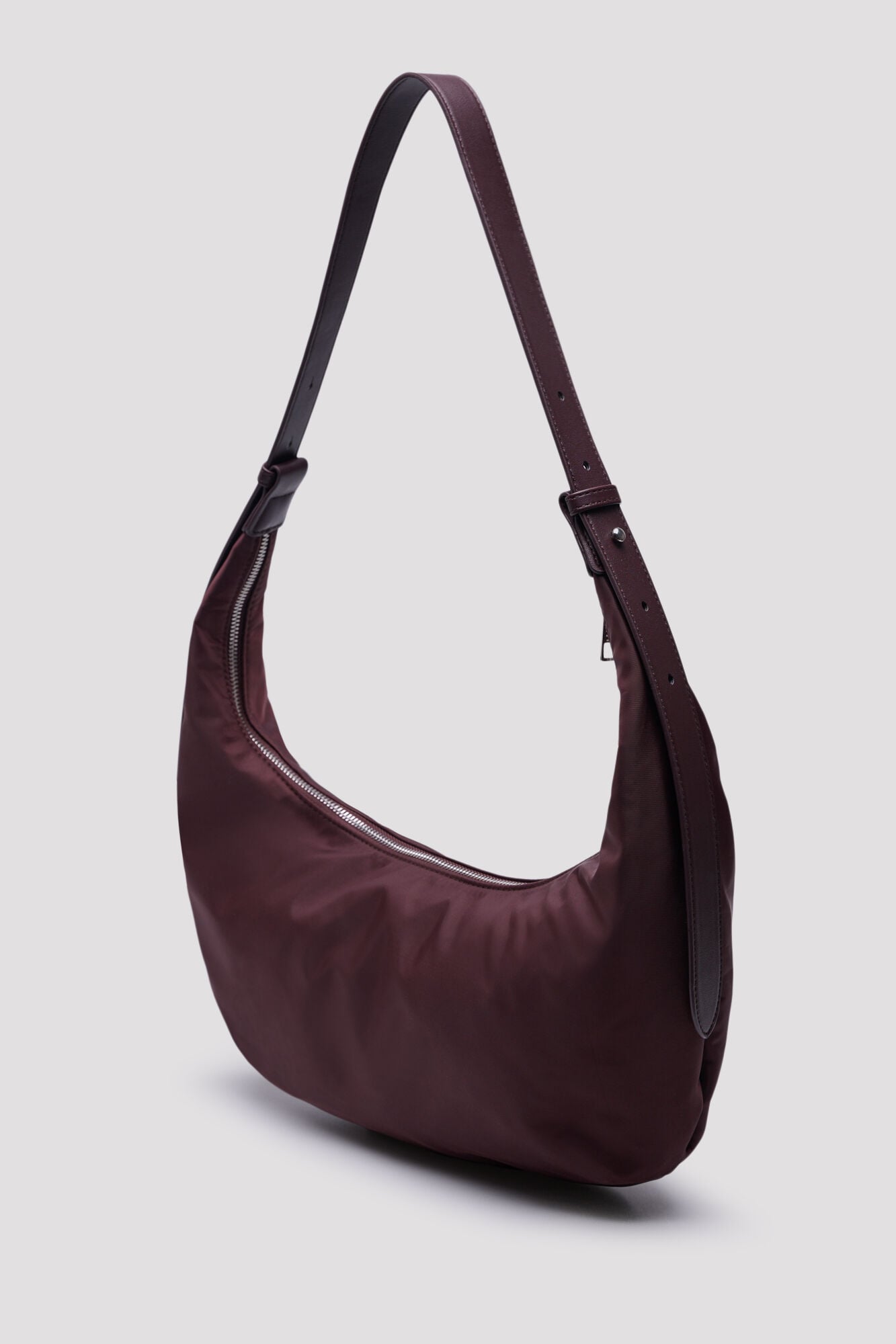 Cortefiel Nylon hobo crossbody bag