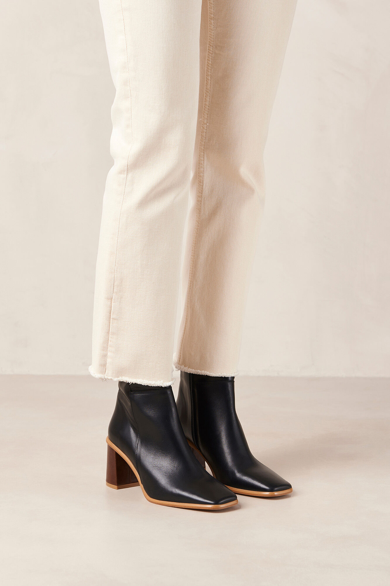 Alohas Botines de piel West Vintage