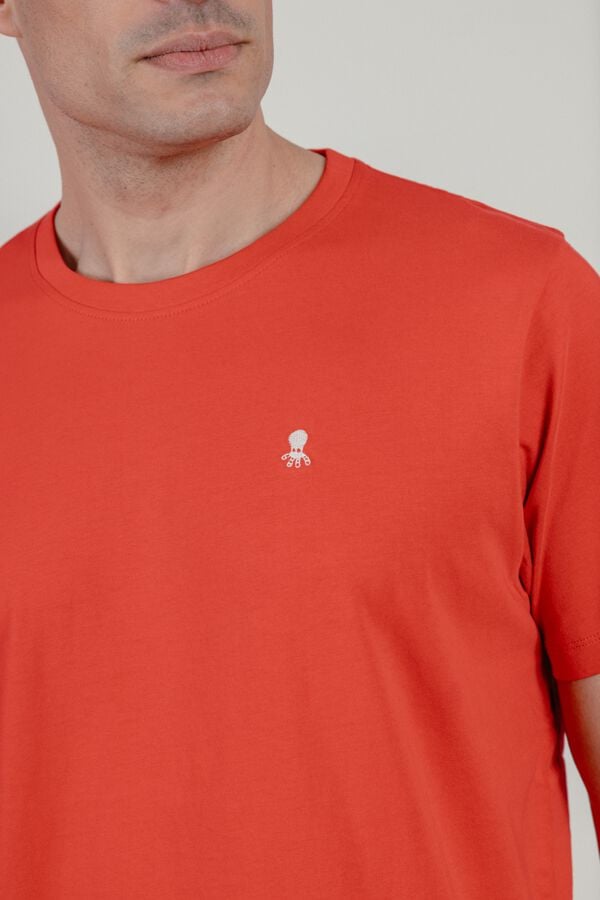 elPulpo Short sleeve T-shirt Red