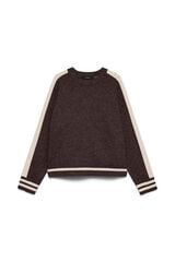Vero Moda Curve Camisola em mistura de l&atilde; Castanho