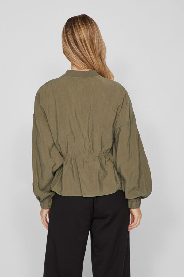 Cortefiel Long-sleeved jacket  Green