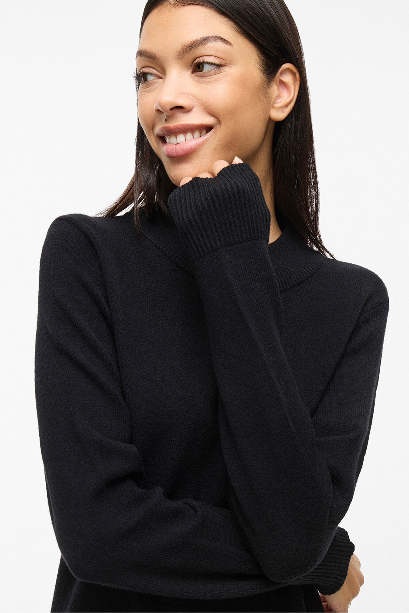 Vila Vestido de malha com viscose