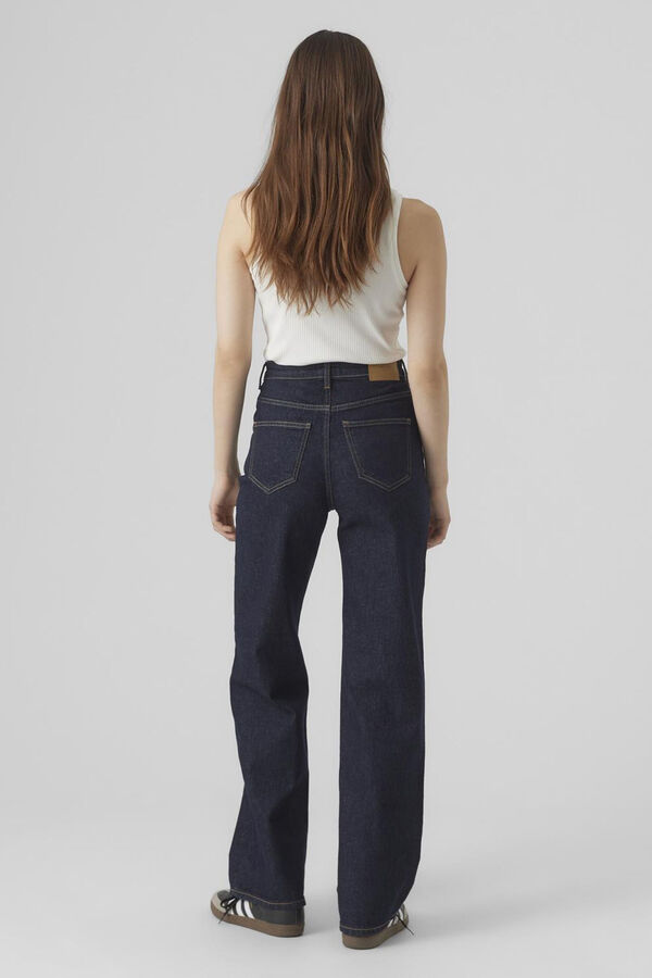 Cortefiel Wide leg jeans    Navy