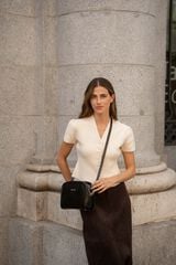 The Code Cassandra black shoulder bag Black