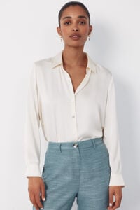 Cortefiel Satin-finish shirt