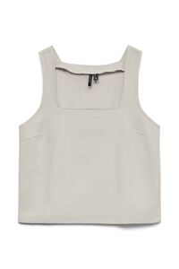 Vero Moda Top cropped em linho