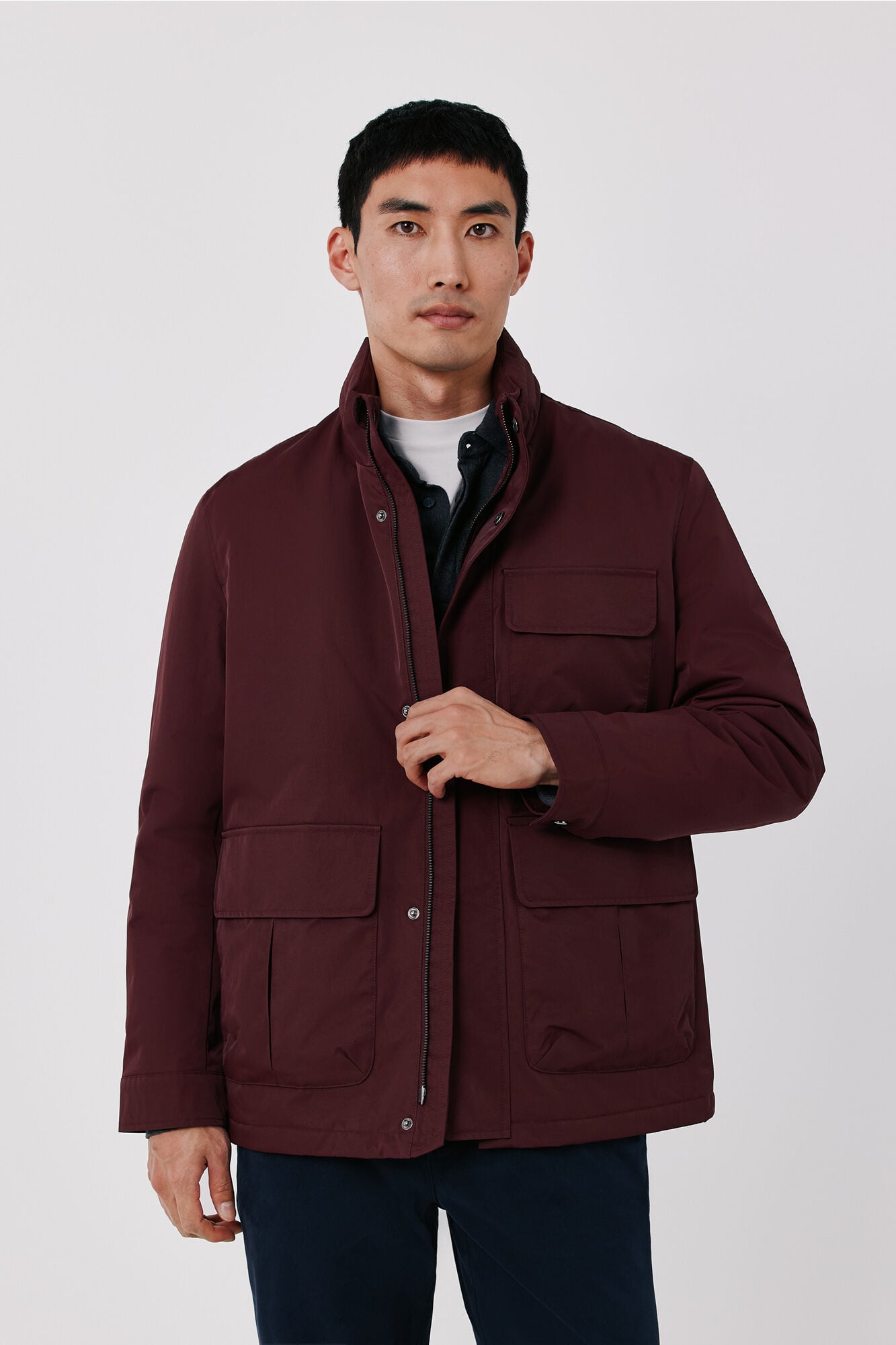 Cortefiel Field jacket with 3 pockets