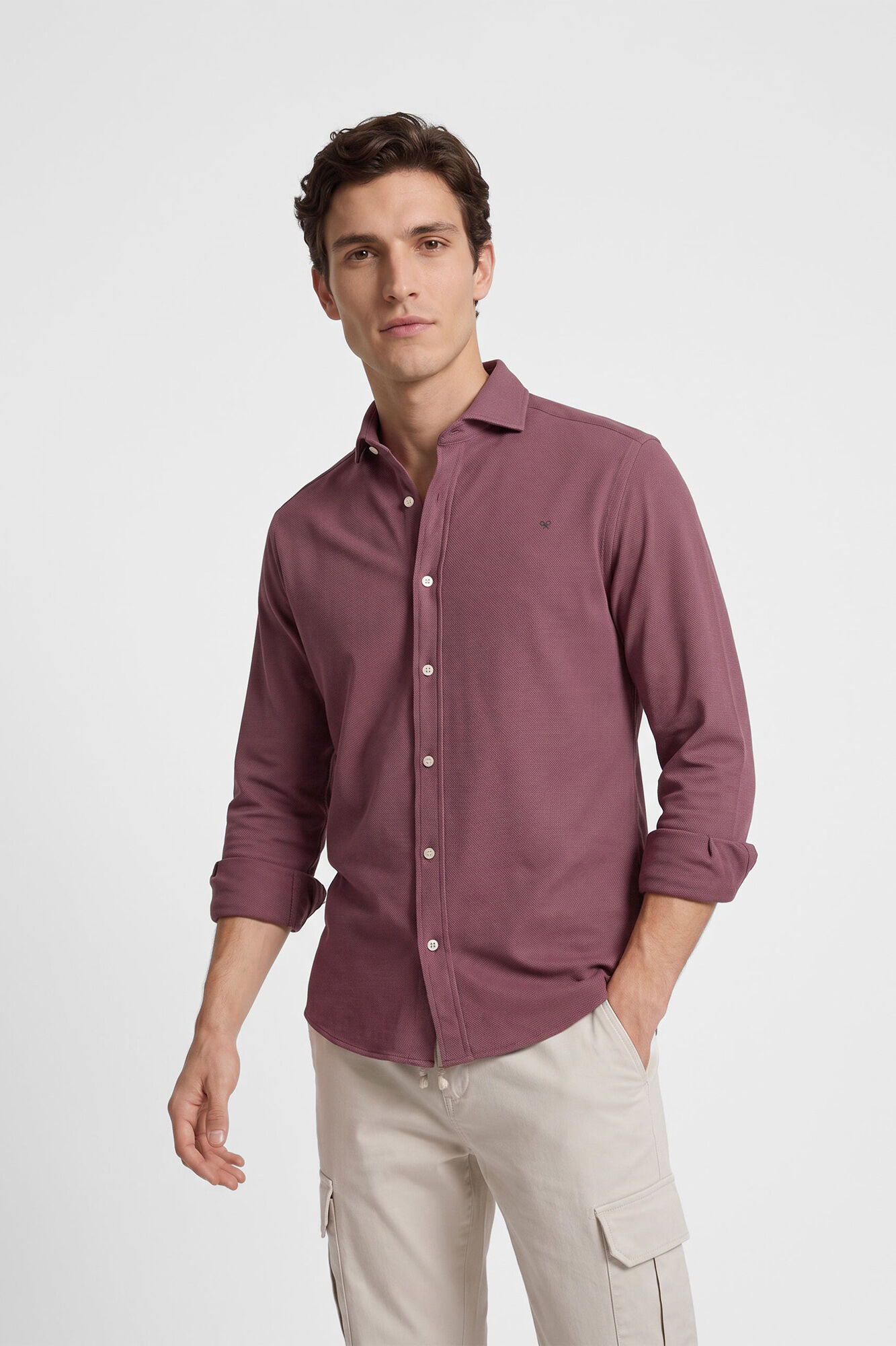 Silbon Structured sport shirt
