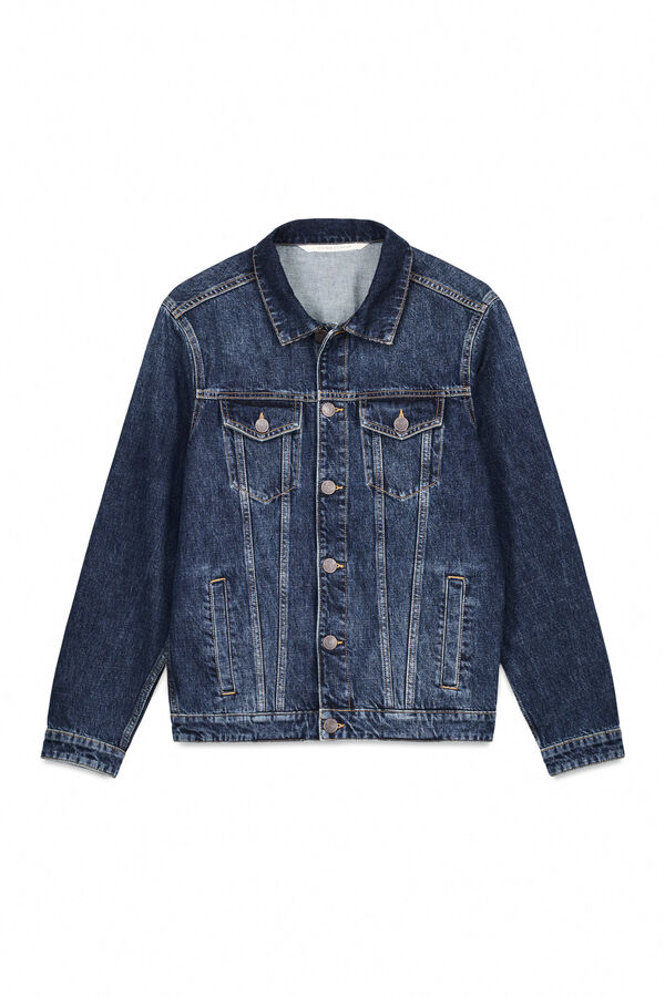 OOTO Blusão denim Azul