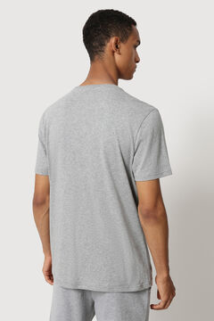 Cortefiel Napapijri SALIS C SS short-sleeved T-shirt Gray