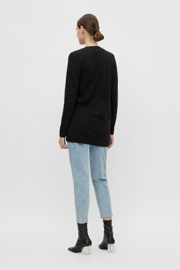 Object Jersey-knit cardigan  Black