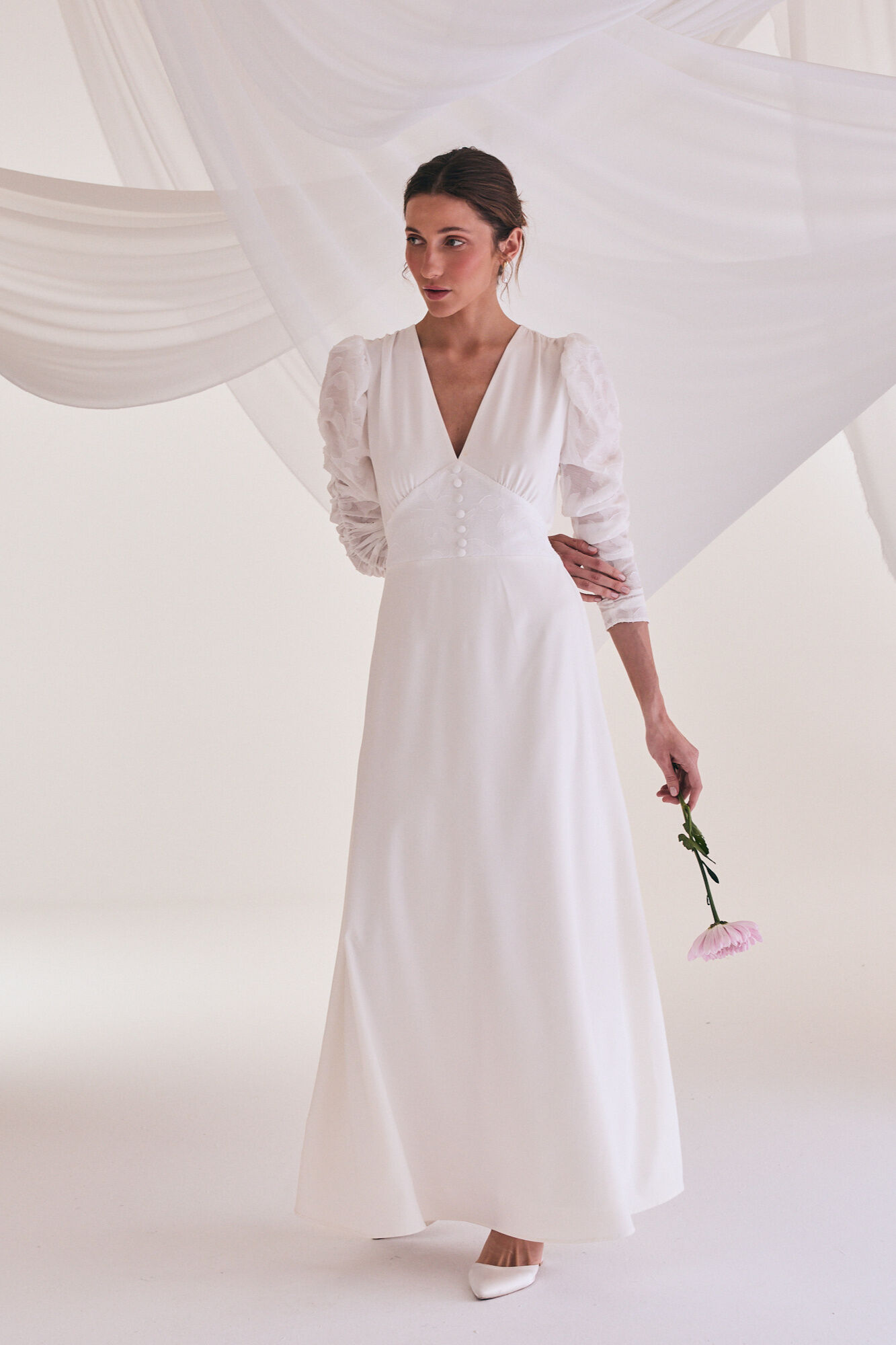 Pol&iacute;n Et Moi Vestido novia Emma